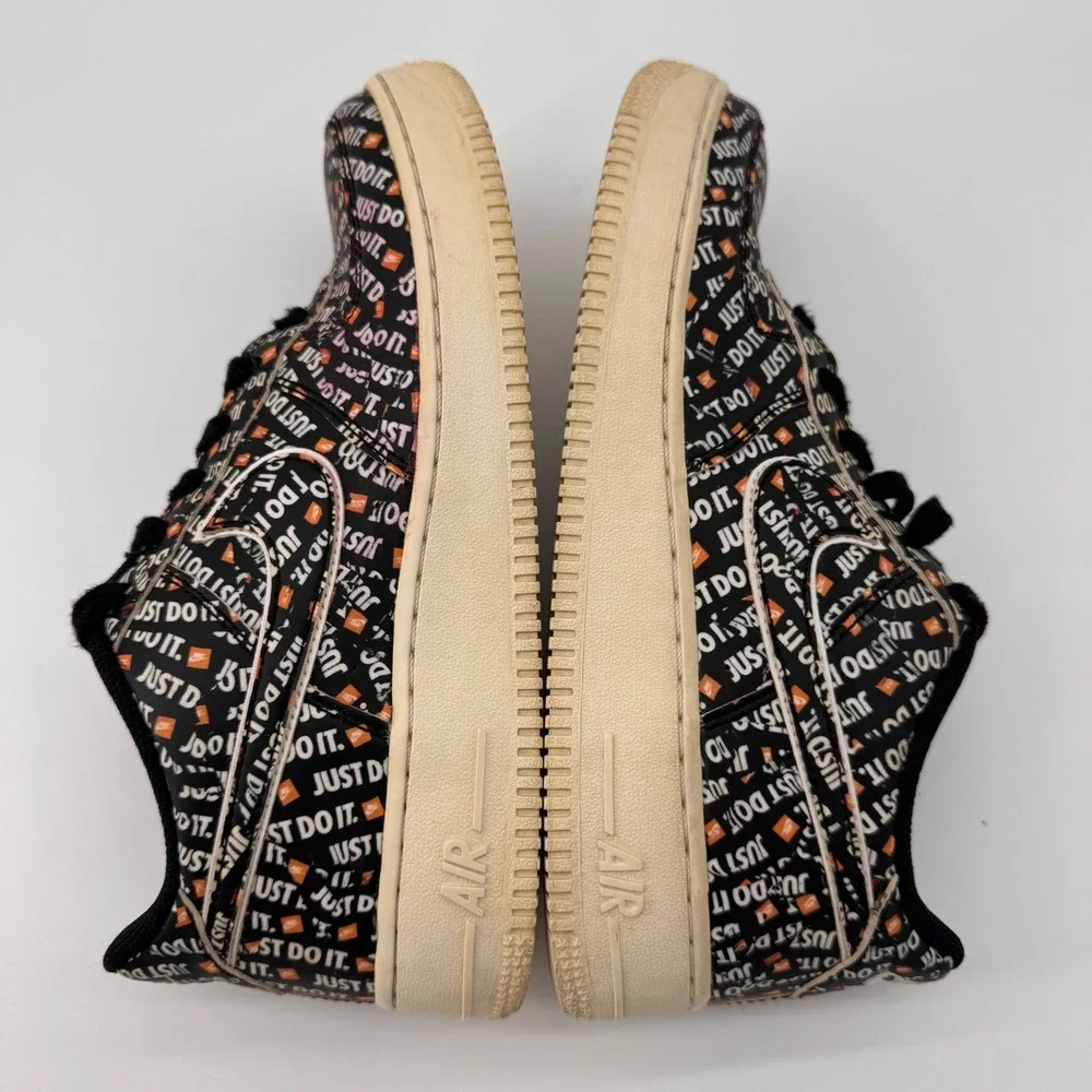 Nike Air Force 1 Low '07 LV8‎ Just Do It Kids AOP Sneakers Shoes 7Y Streetwear